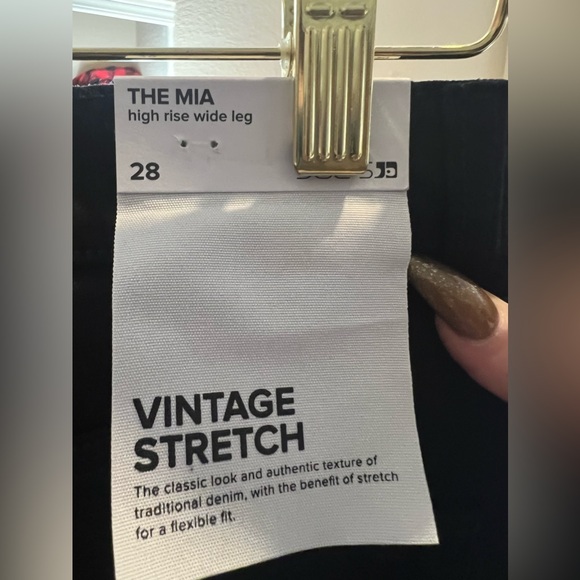 JOE’S JEANS The MIA High Rise Wide Leg Jean Vintage Stretch, Sz 28 NWT - Picture 9 of 9